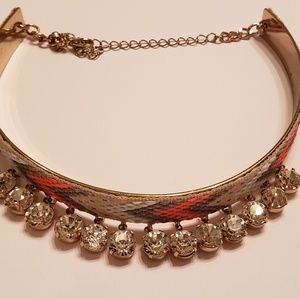 Cute choker w/ rhinestones